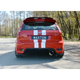 Накладки сплиттеры боковые на задний бампер на Ford Fiesta VI ST